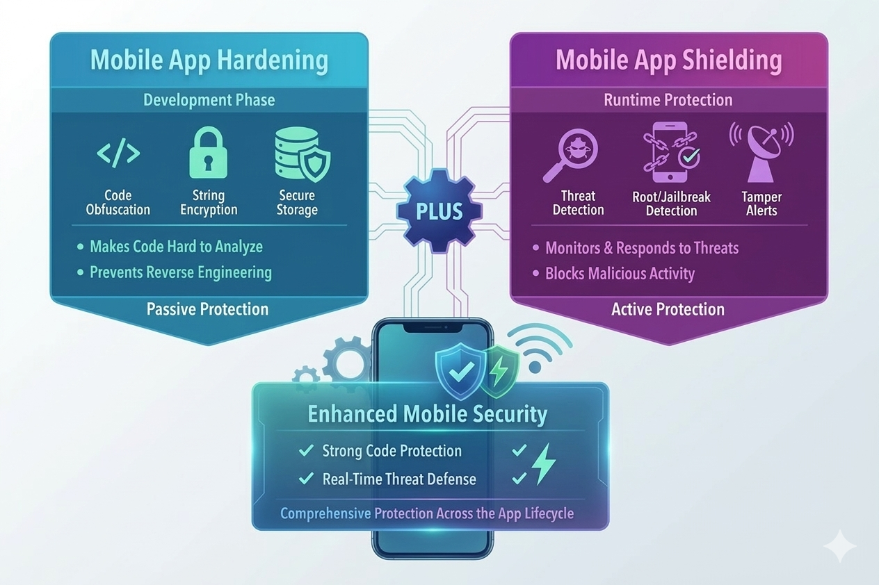 Mobile App Hardening vs. Mobile App Shielding - Cybersecurity ASEE